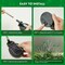 Solar St Patrick’s Day Decorations Outdoor, 2 Packs Solar Shamrock Path Lights with Stainless Steel Stakes, Waterproof Green Lucky Clover Lights for Garden Patio Yard Irish St Patrick's Day Décor